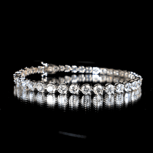Tennis Bracelet 8-carats 3-prongs