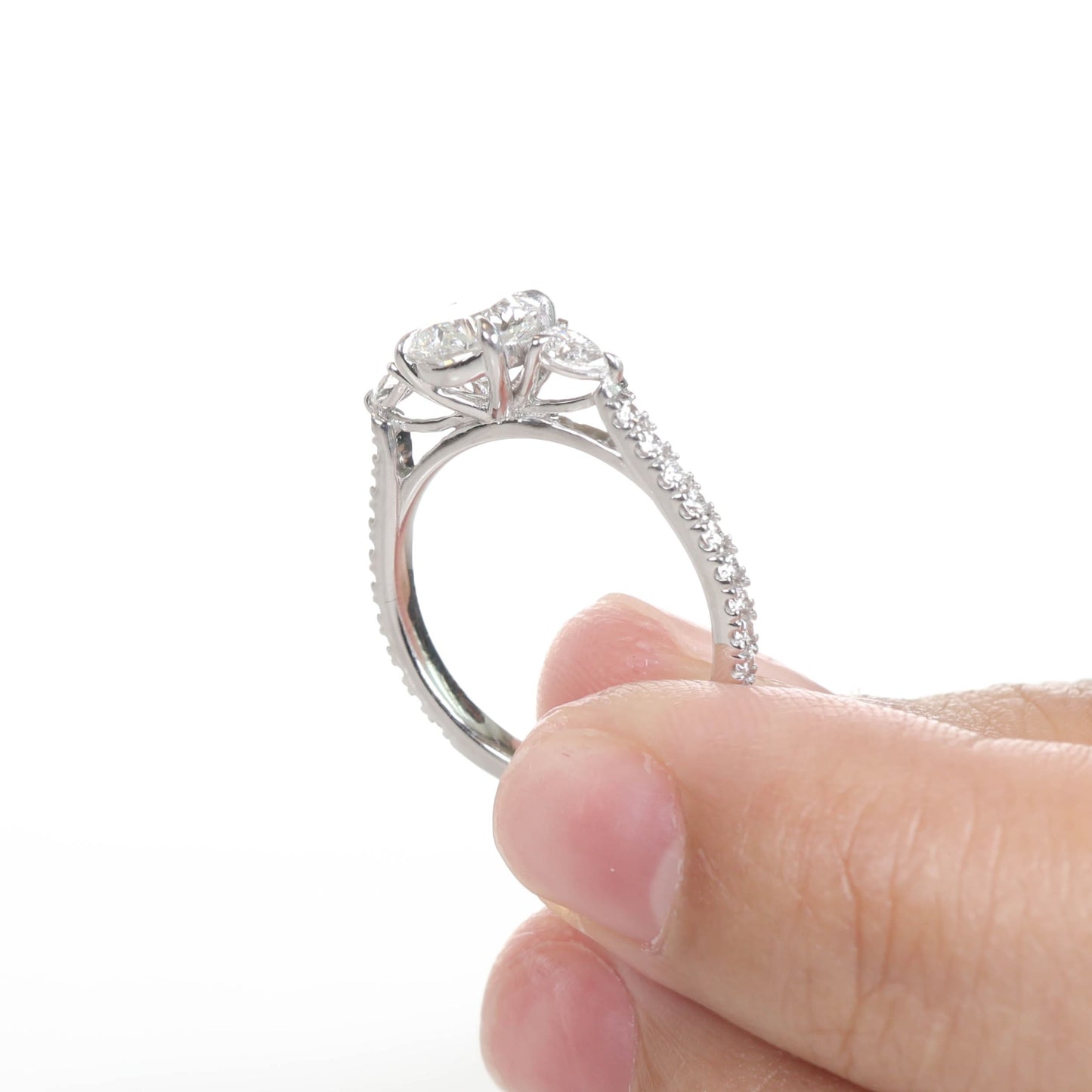 Canary 1-carat White Gold