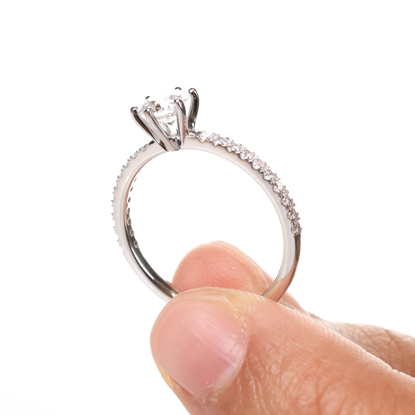 Delicate Blythe 0.50-carat White Gold