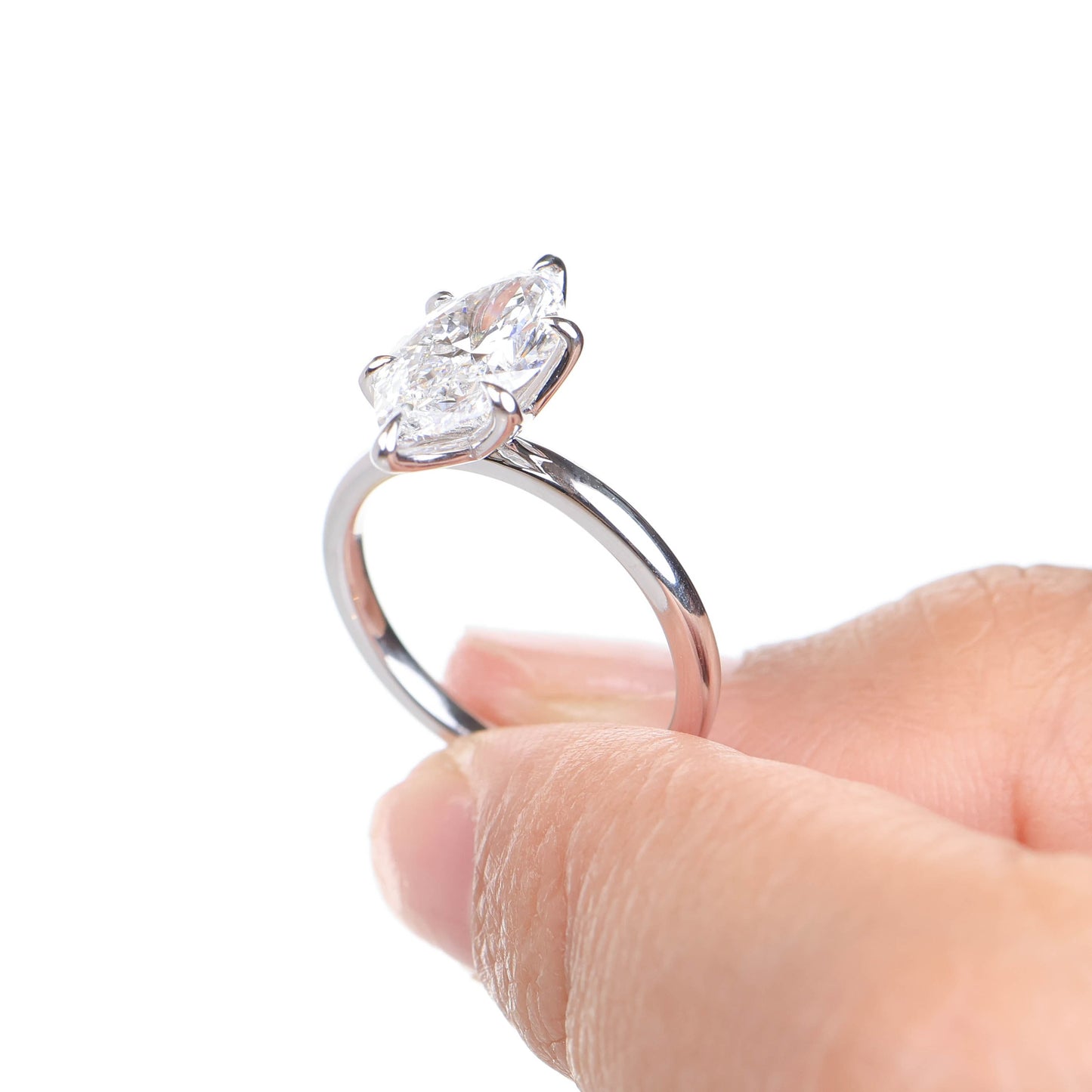 Hedwig Marquise 2-carat White Gold