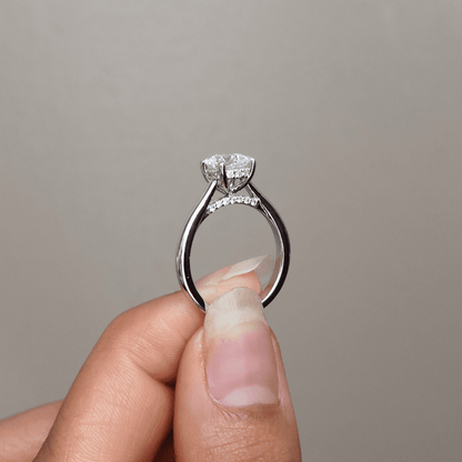 Maya 1-carat White Gold