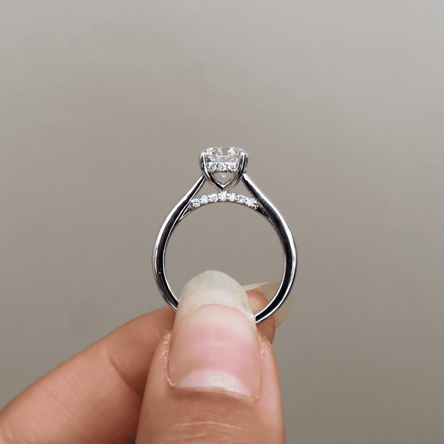 Maya 1-carat White Gold