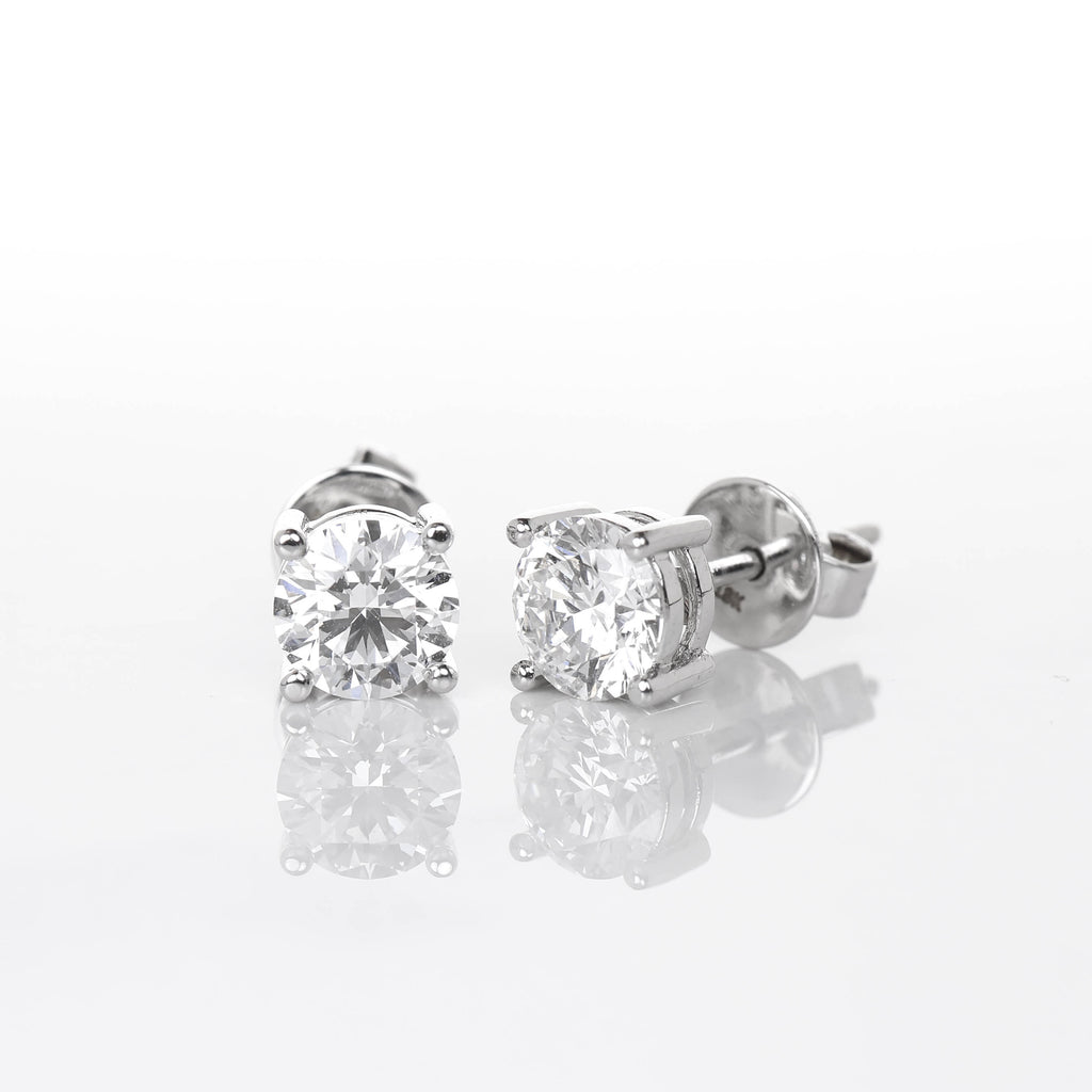 Stud Earrings 1-carat