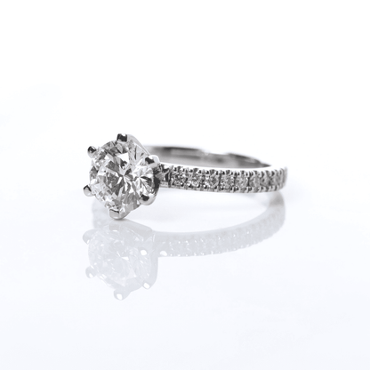 Blythe 1-carat White Gold