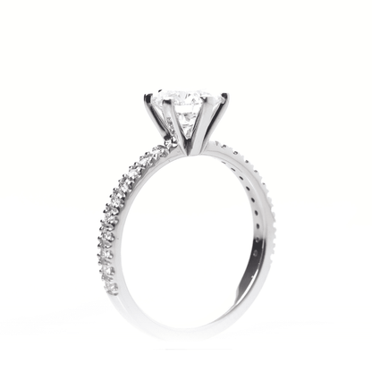 Blythe 1-carat White Gold