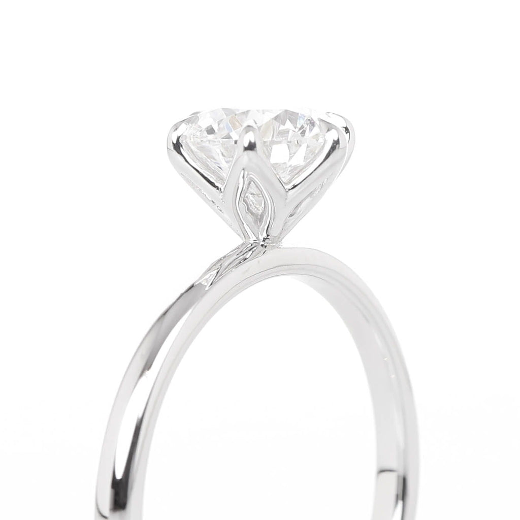 Hedwig 1-carat White Gold