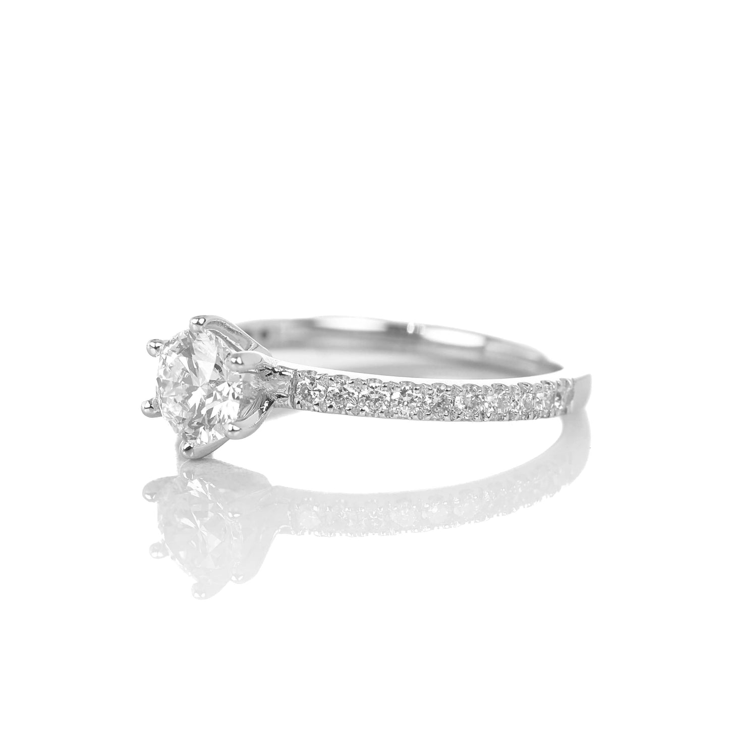 Delicate Blythe 0.50-carat White Gold