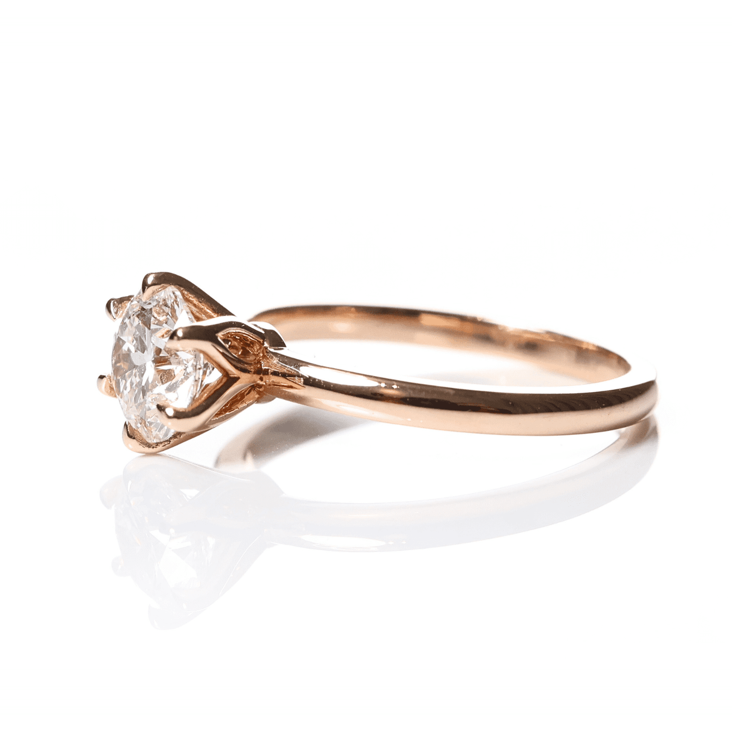 Hedwig 1-carat Rose Gold