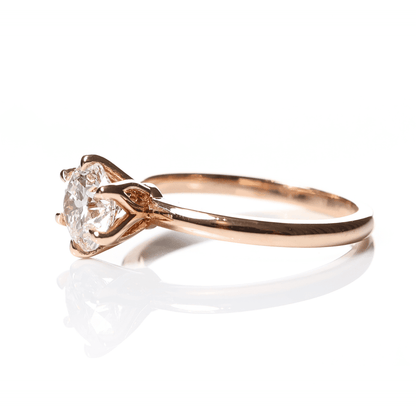 Hedwig 1-carat Rose Gold