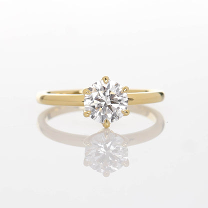 Hedwig 1-carat Yellow Gold