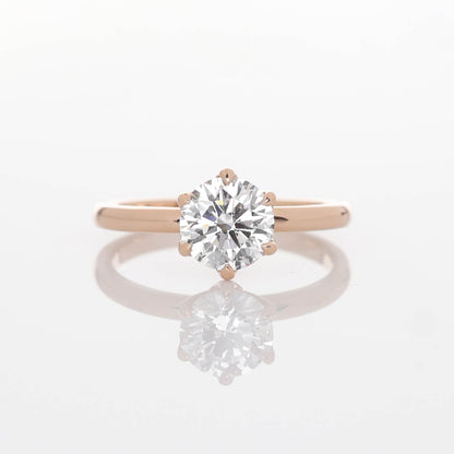 Hedwig 1-carat Rose Gold