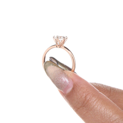 Hedwig 1-carat Rose Gold