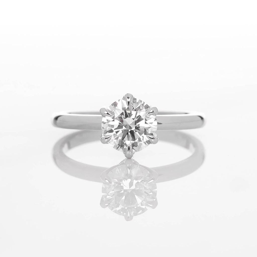 Hedwig 1-carat White Gold