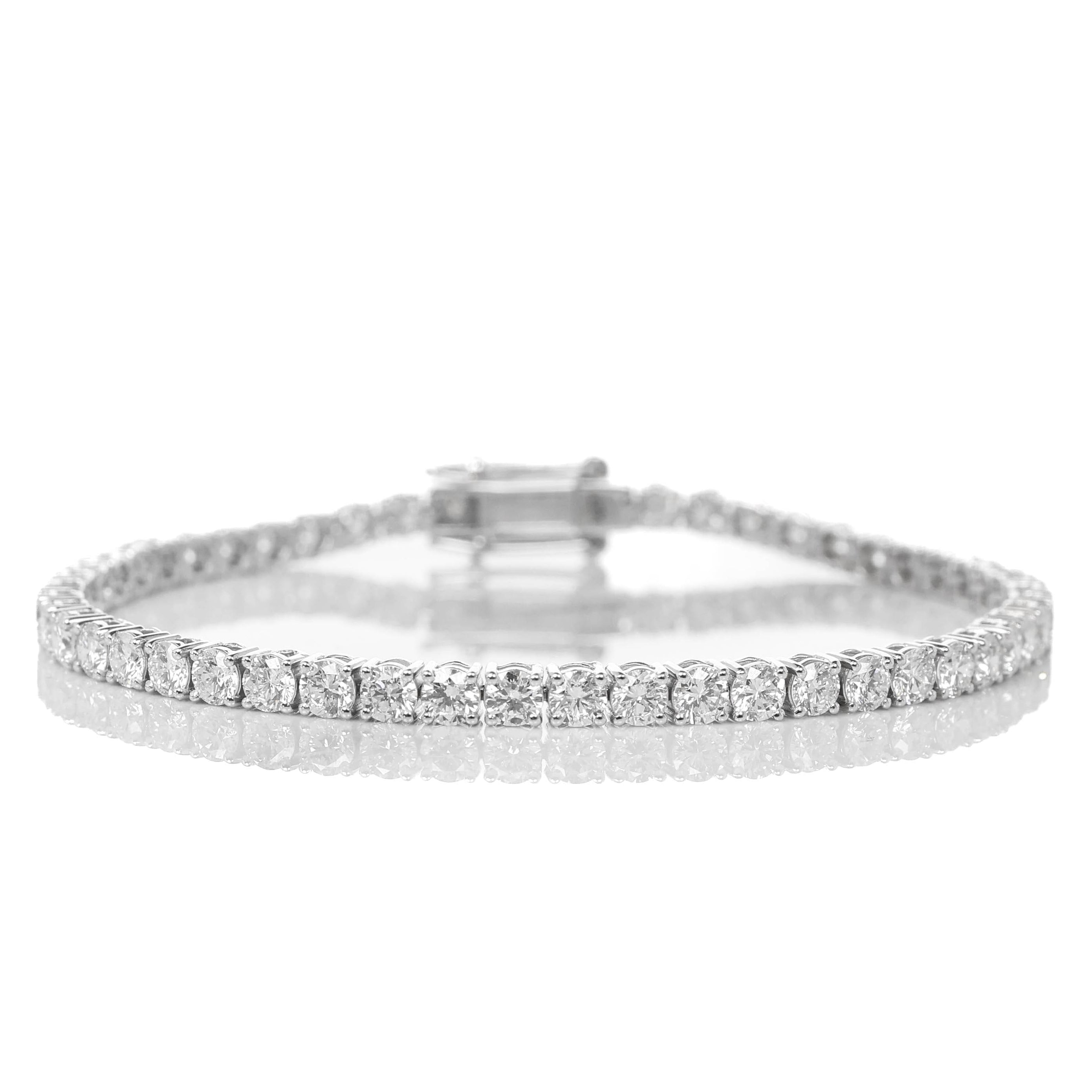 Tennis Bracelet 5.2-carats