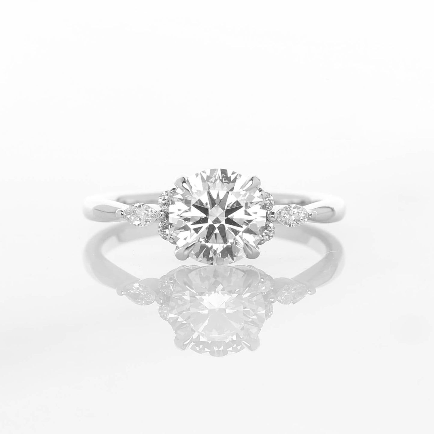 Peregrine 1-carat White Gold