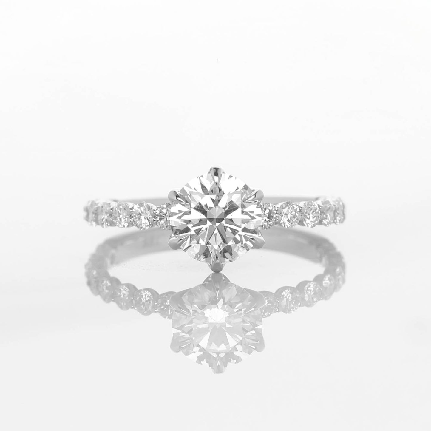 Serin 1-carat White Gold