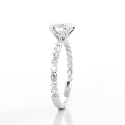 Serin 1-carat White Gold