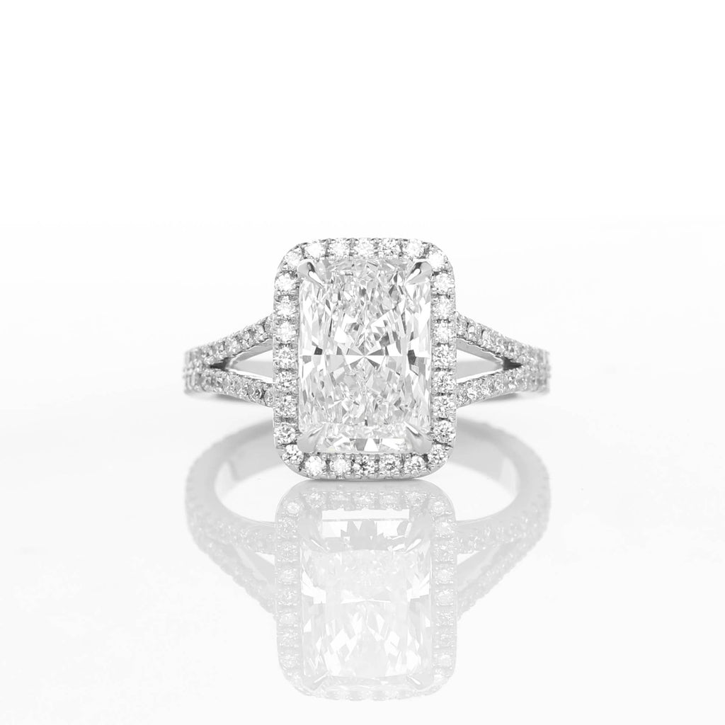 Haribon 2-carat Radiant White Gold
