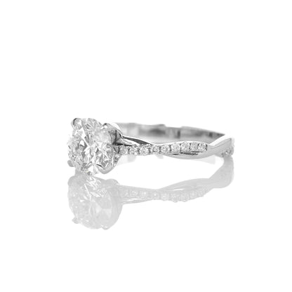 Wyvern 1-carat White Gold