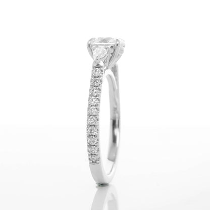 Canary 1-carat White Gold