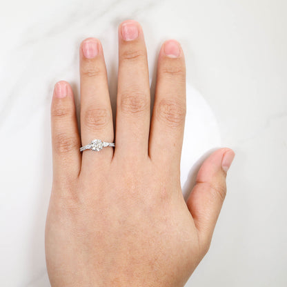 Canary 1-carat White Gold