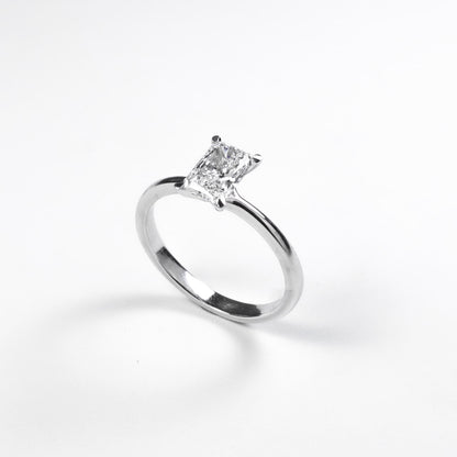 Iago Radiant 1-carat White Gold