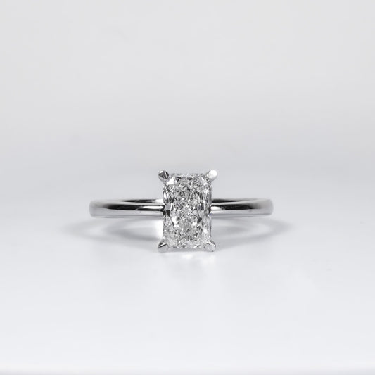 Iago Radiant 1-carat White Gold