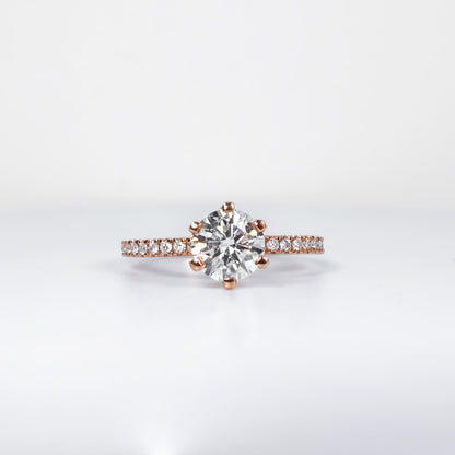 Blythe 1-carat Rose Gold