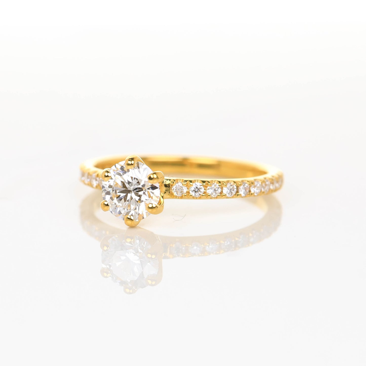 Delicate Blythe 0.50-carat White Gold