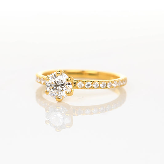 Delicate Blythe 0.50-carat White Gold