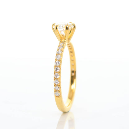Delicate Blythe 0.50-carat White Gold