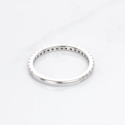 Scalloped Pavé 0.015ct