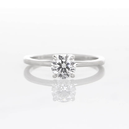 Delicate Iago 0.50-carat White Gold