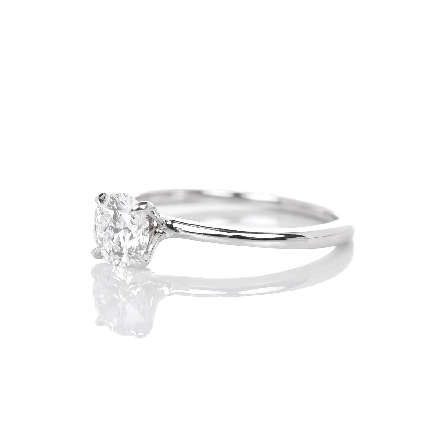Delicate Iago 0.50-carat White Gold
