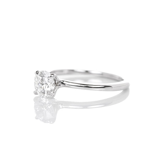Delicate Iago 0.50-carat White Gold