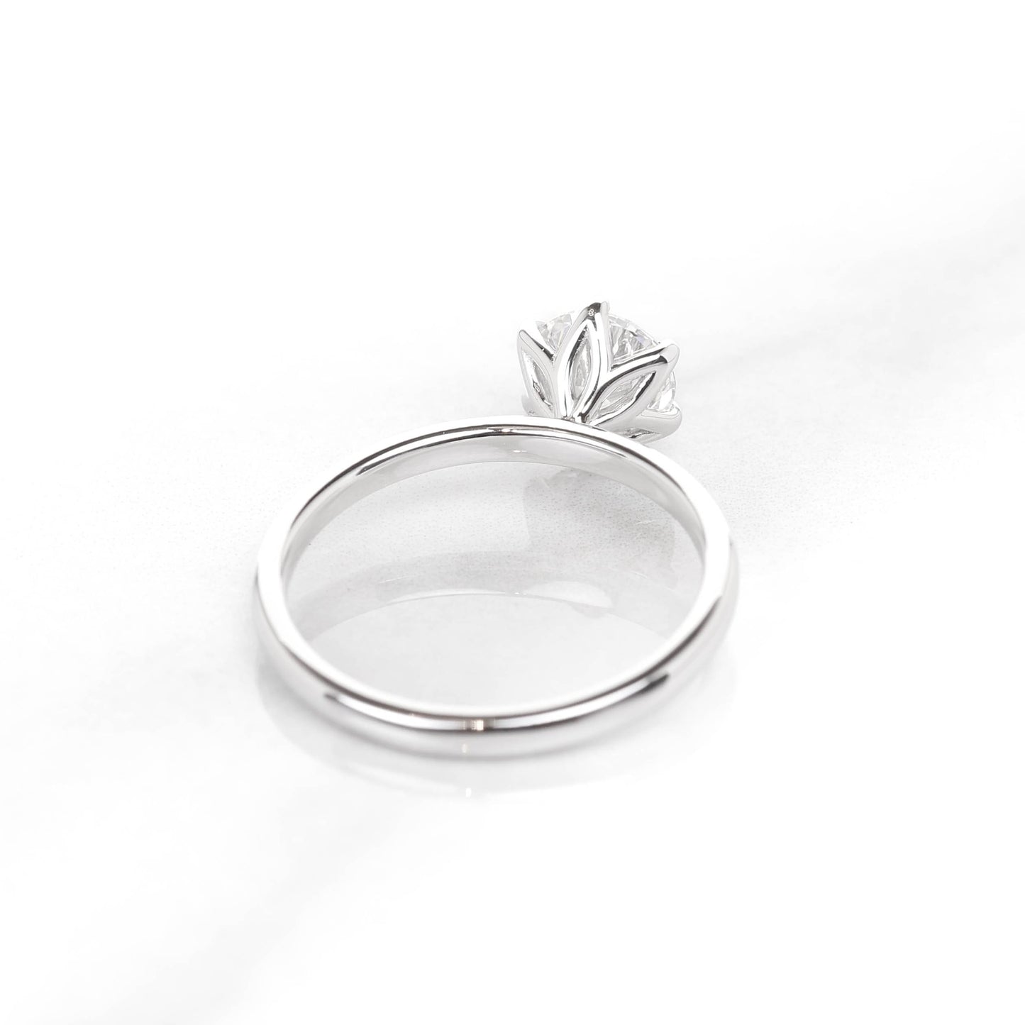 Delicate Hedwig 1-carat White Gold