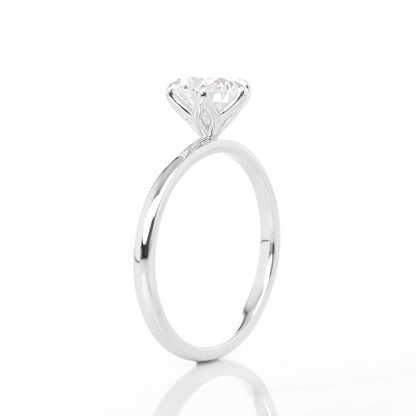 Delicate Hedwig 1-carat White Gold