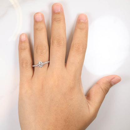 Delicate Blythe 1-carat Rose Gold
