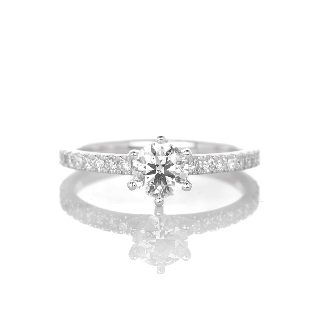 Delicate Blythe 0.50-carat White Gold