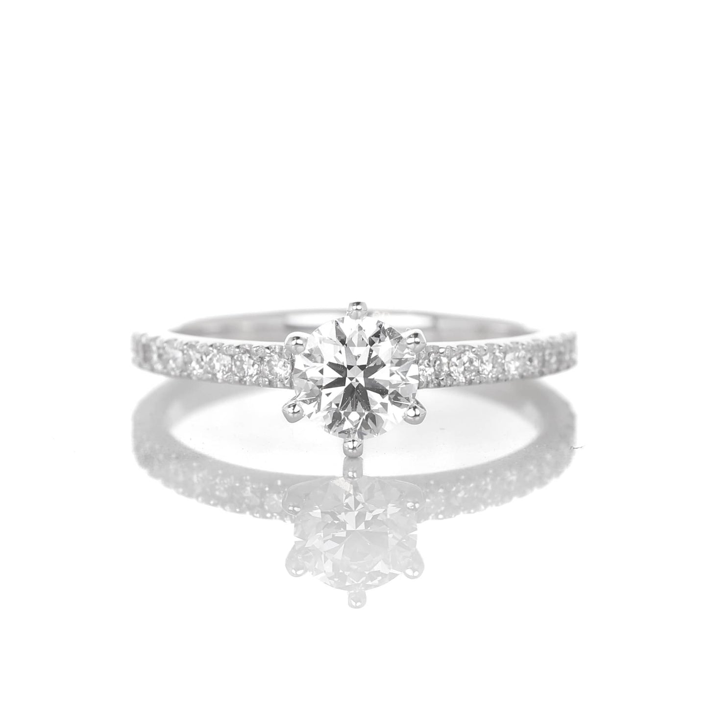 Delicate Blythe 0.50-carat White Gold
