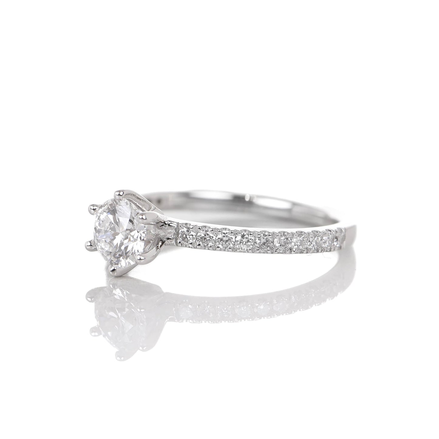 Delicate Blythe 0.50-carat White Gold