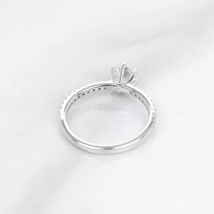 Delicate Blythe 0.50-carat White Gold