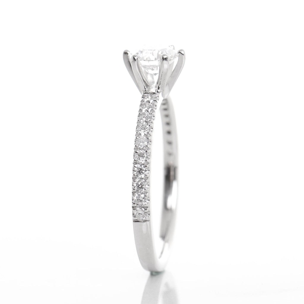Delicate Blythe 0.50-carat White Gold