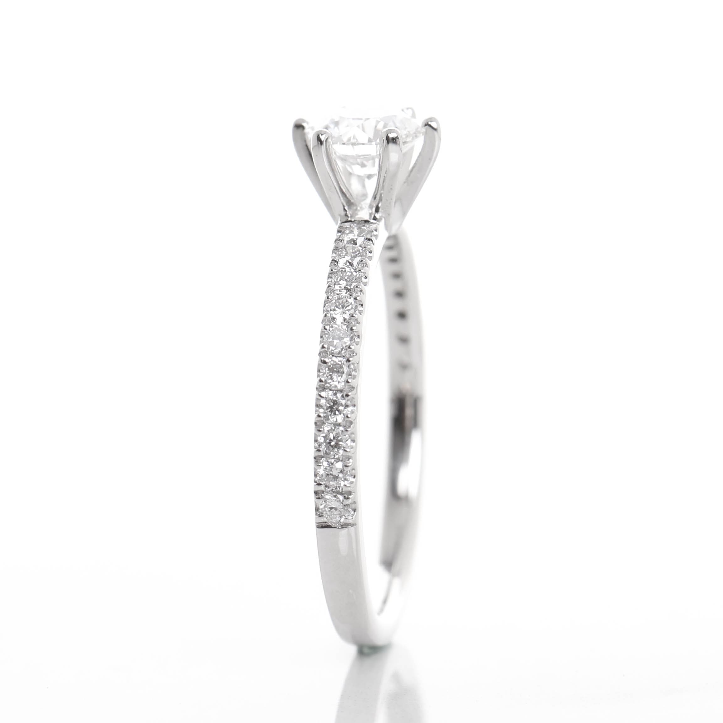 Delicate Blythe 0.50-carat White Gold