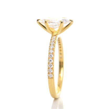Delicate Blythe Marquise 1-carat Yellow Gold