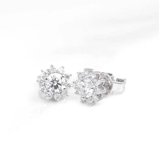 Flower Stud Earrings