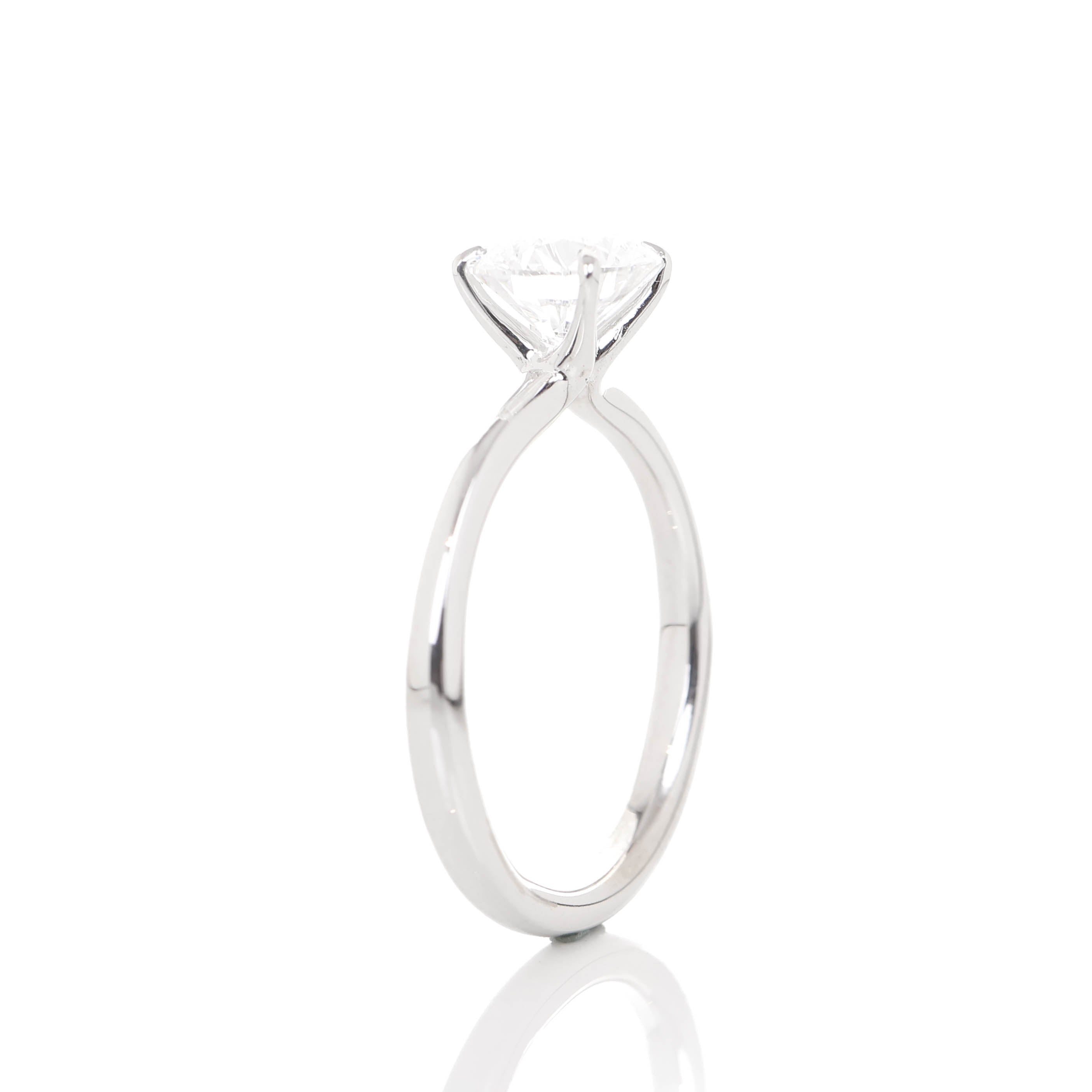 Iago 1-carat White Gold