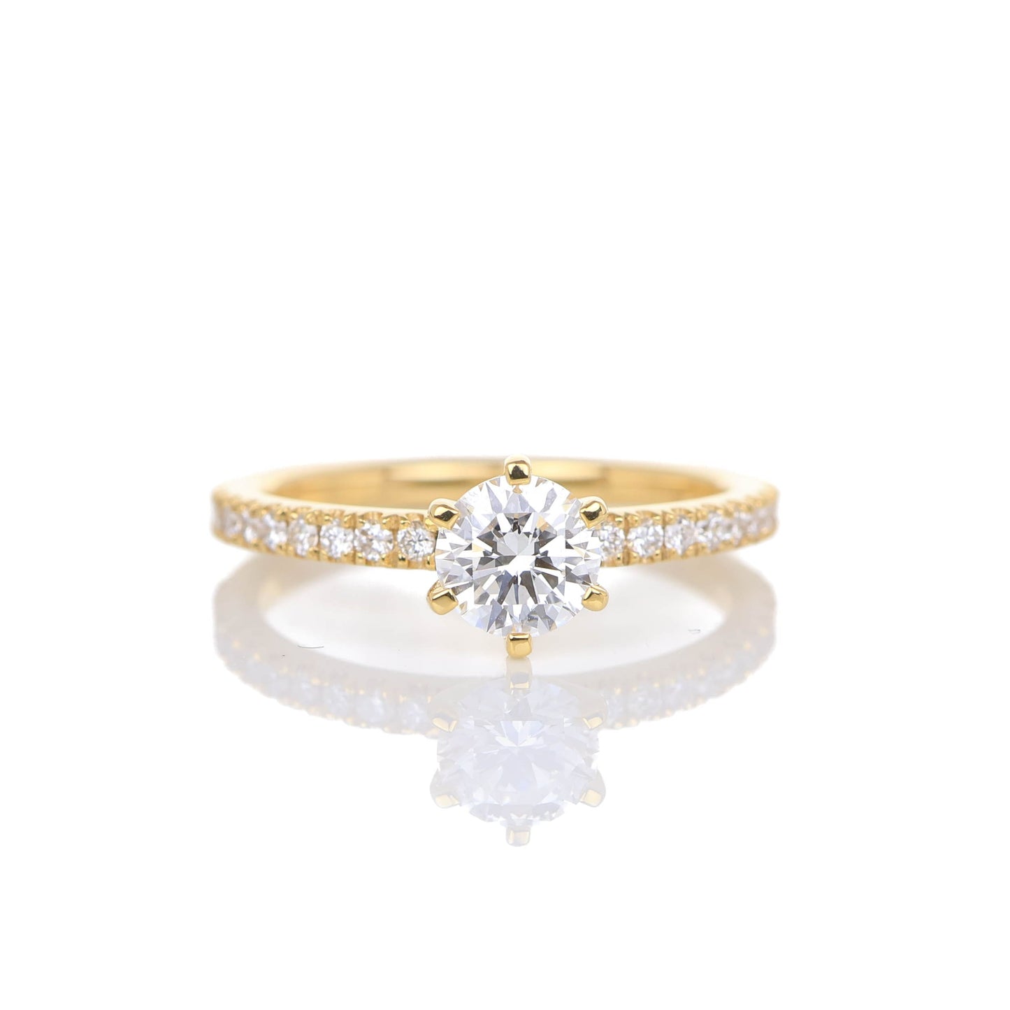 Delicate Blythe 0.50-carat Yellow Gold