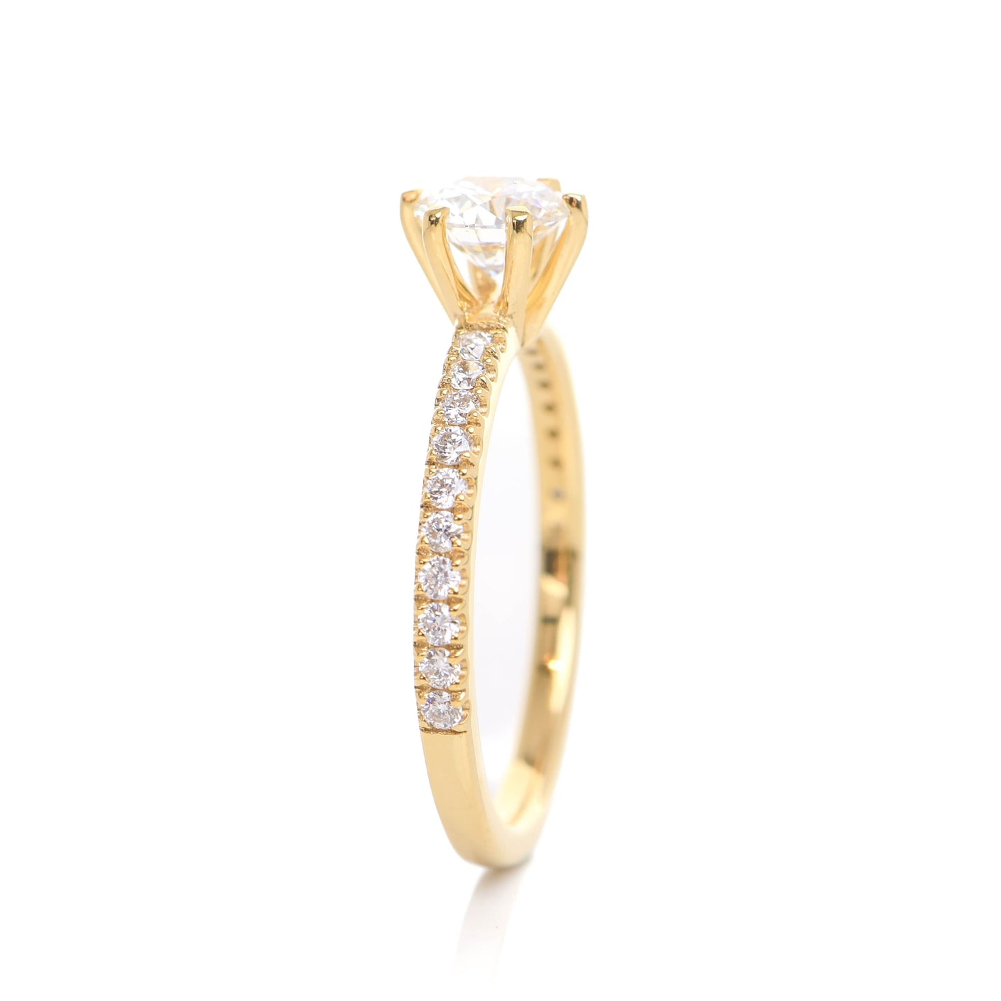 Delicate Blythe 0.50-carat Yellow Gold