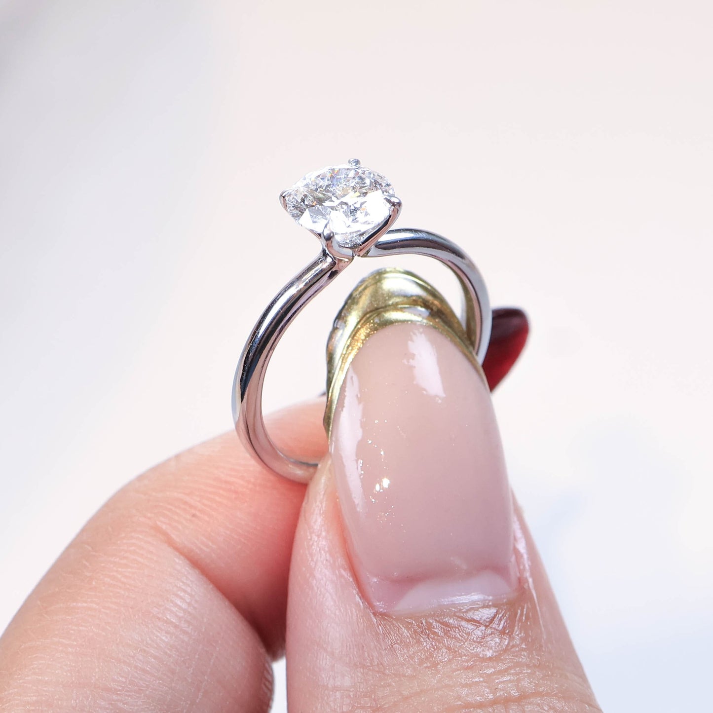 Iago 1-carat White Gold